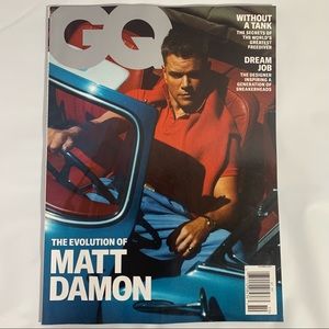 GQ Magazine October 2021 The Evolution Of Matt Damon
